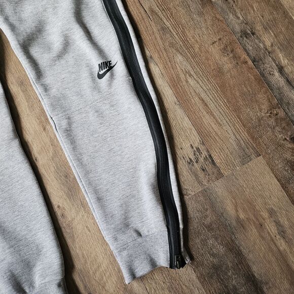 Nike Sportswear Tech Fleece Joggers Pants Heather Grey Mens Size S - Picture 4 of 7
